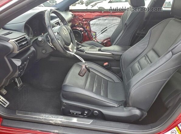 JTHSZ5BC9J5008667 2018 LEXUS RC Red Vista interior delantera