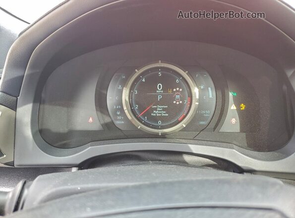 JTHSZ5BC9J5008667 2018 LEXUS RC Red Vista del cuadro de instrumentos