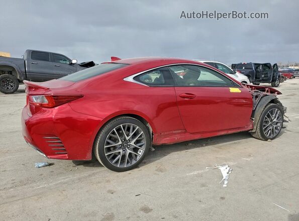 JTHSZ5BC9J5008667 2018 LEXUS RC Red Trasero derecho