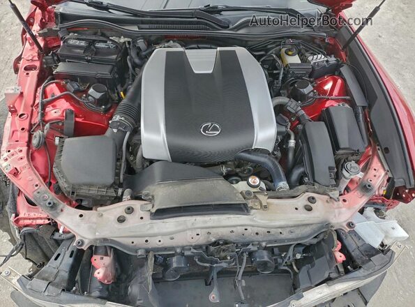 JTHSZ5BC9J5008667 2018 LEXUS RC Red Vista interior trasera