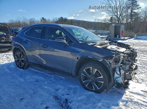 JTHU9JBH1K2012406 2019 LEXUS UX Gray Delantero derecho