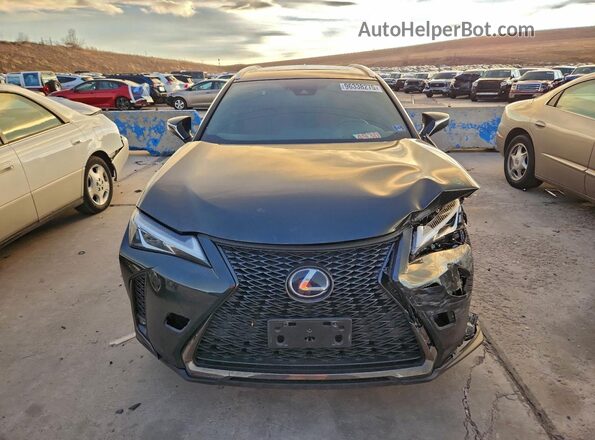 JTHU9JBH1K2012762 2019 LEXUS UX Black Front view