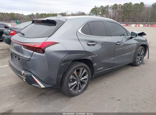 JTHU9JBH4K2002601 2019 LEXUS UX 250H Gray Trasero derecho