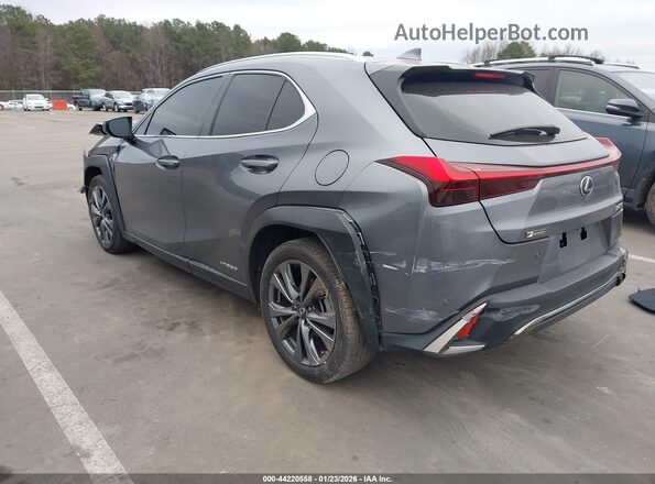 JTHU9JBH4K2002601 2019 LEXUS UX 250H Gray Trasero izquierdo