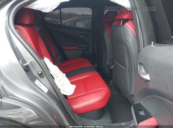 JTHU9JBH4K2002601 2019 LEXUS UX 250H Gray Vista de la etiqueta del VIN