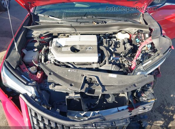 JTHU9JBH4K2004400 2019 LEXUS UX 250H Red Vista trasera