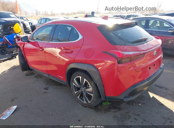 JTHU9JBH4K2004400 2019 LEXUS UX 250H Red Trasero izquierdo