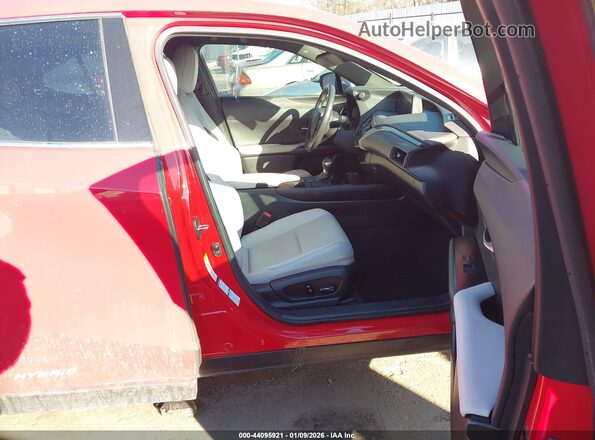 JTHU9JBH4K2004400 2019 LEXUS UX 250H Red Vista interior delantera