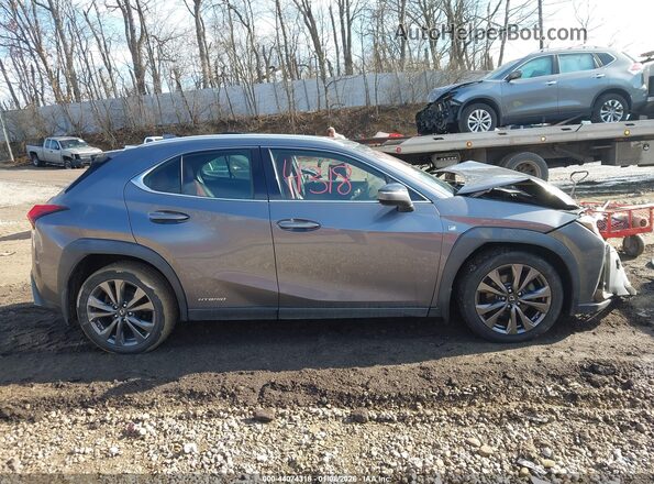 JTHU9JBH9K2000696 2019 LEXUS UX 250H Pewter Vista interior trasera