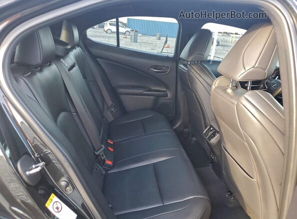 JTHU9JBH9K2010595 2019 LEXUS UX Black Vista de los asientos traseros