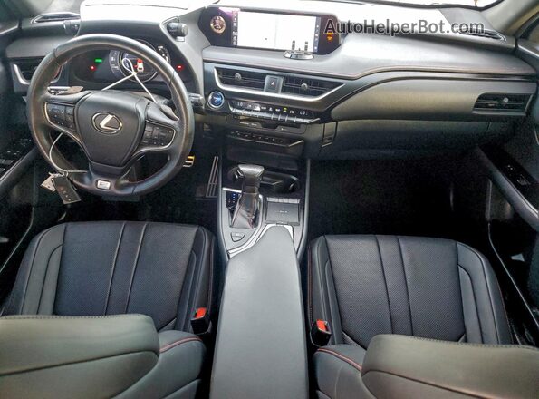 JTHU9JBH9K2010595 2019 LEXUS UX Black Vista del salpicadero