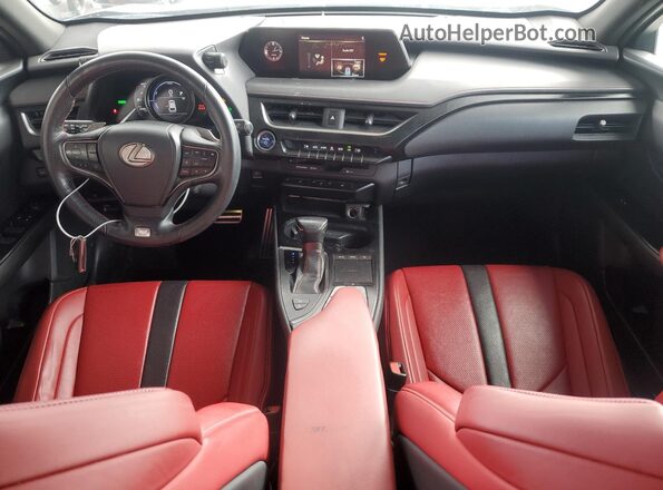 JTHU9JBH9K2017692 2019 LEXUS UX Black წინა პანელის ხედი