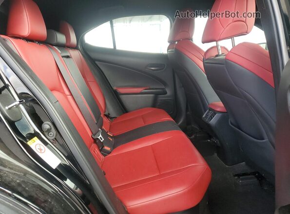 JTHU9JBH9K2017692 2019 LEXUS UX Black უკანა სავარძლების ხედი