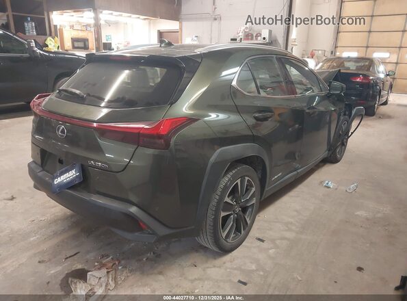 JTHU9JBH9K2019930 2019 LEXUS UX 250H Green Trasero derecho