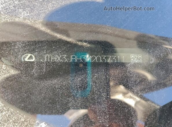 JTHX3JBH3M2037311 2021 LEXUS UX White Engine compartment view