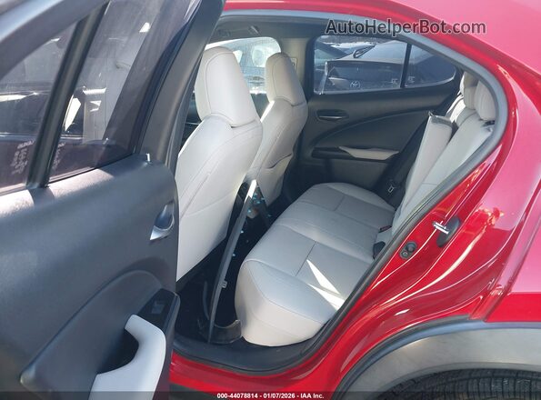 JTHX3JBH6L2022283 2020 LEXUS UX 200 Red VIN կոդի պիտակի տեսք