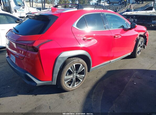 JTHX3JBH6L2022283 2020 LEXUS UX 200 Red Հետևի աջ