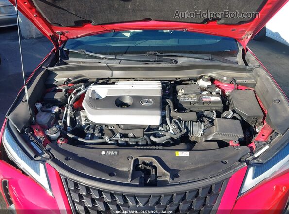 JTHX3JBH6L2022283 2020 LEXUS UX 200 Red Հետևի տեսք
