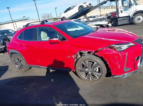 JTHX3JBH6L2022283 2020 LEXUS UX 200 Red Սալոնի 360 աստիճան տեսք
