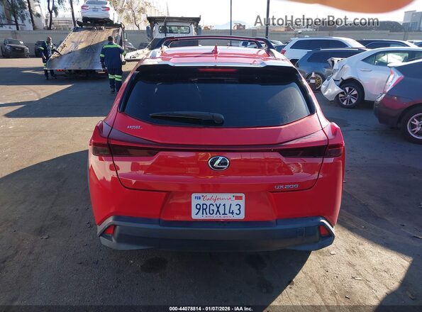 JTHX3JBH6L2022283 2020 LEXUS UX 200 Red 