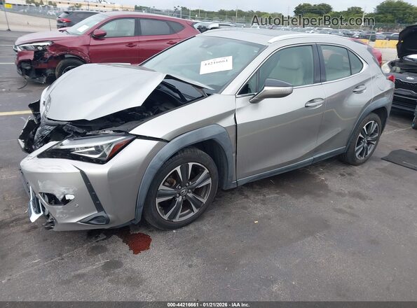 JTHX3JBH9L2020902 2020 LEXUS UX 200 Gray Front left