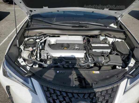 JTHX3JBH9L2022505 2020 LEXUS UX White Vista interior trasera