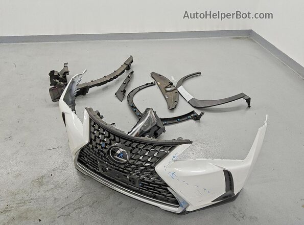 JTHX6JBH6R2187945 2024 LEXUS UX White Widok komory silnika