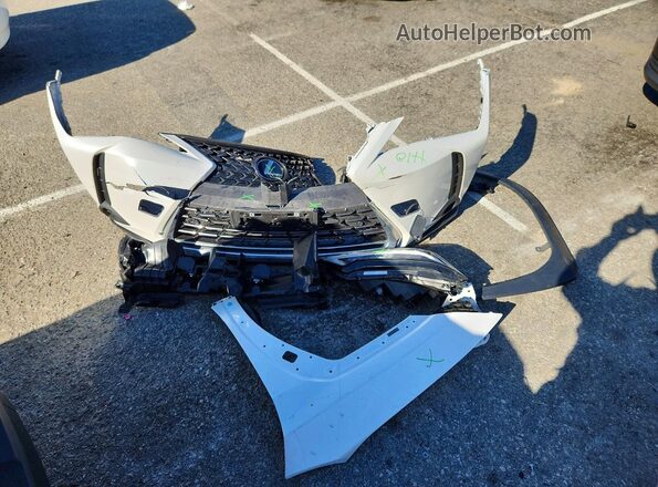 JTHX6JBH9P2132340 2023 LEXUS UX White ძრავის განყოფილების ხედი