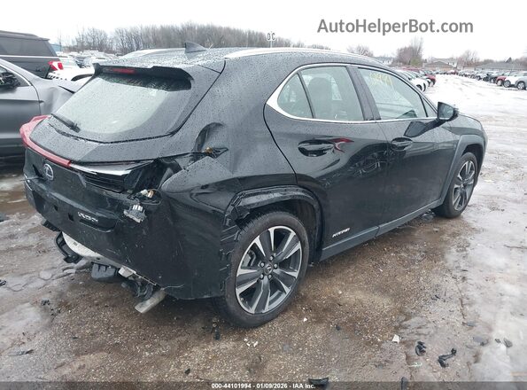 JTHX9JBH3N2057803 2022 LEXUS UX 250H Black Հետևի աջ