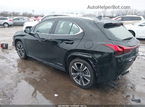 JTHX9JBH3N2057803 2022 LEXUS UX 250H Black Հետևի ձախ