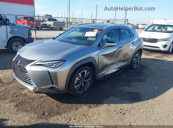 JTHX9JBH7L2033971 2020 LEXUS UX 250H Silver Передня ліва чверть