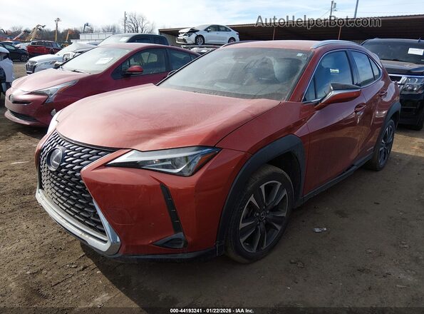 JTHX9JBHXM2038034 2021 LEXUS UX 250H Orange Front left