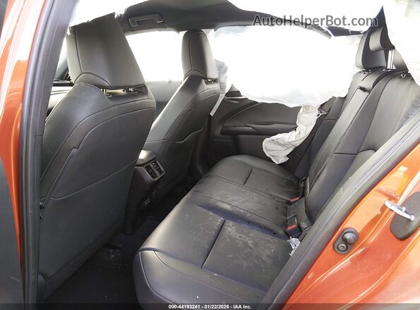 JTHX9JBHXM2038034 2021 LEXUS UX 250H Orange VIN sticker view