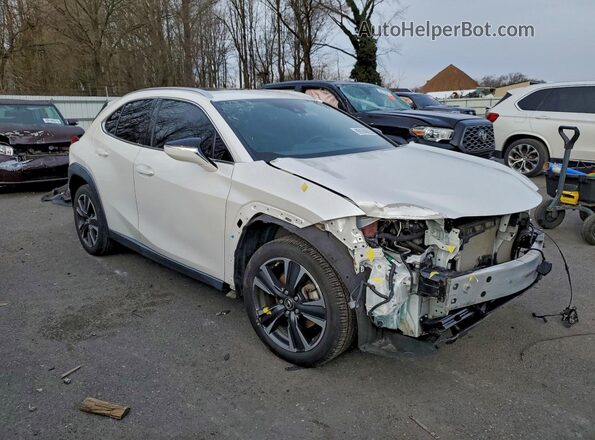 JTHY3JBH2K2001840 2019 LEXUS UX White Delantero derecho