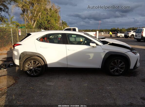 JTHY3JBH2K2005483 2019 LEXUS UX 200 White Vista interior trasera