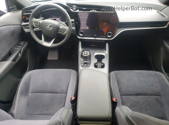 JTJAAAAB1PA002302 2023 LEXUS RZ Silver წინა პანელის ხედი