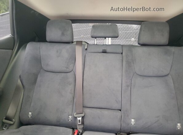 JTJAAAAB1PA002302 2023 LEXUS RZ Silver უკანა სავარძლების ხედი