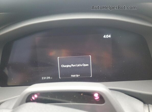 JTJAAAAB1PA002302 2023 LEXUS RZ Silver ხელსაწყოთა პანელის ხედი