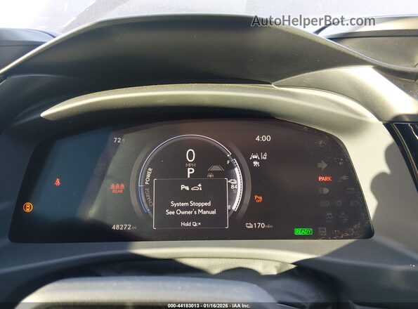 JTJAAAAB3PA006206 2023 LEXUS RZ 450E Blue Widok tylnych siedzeń