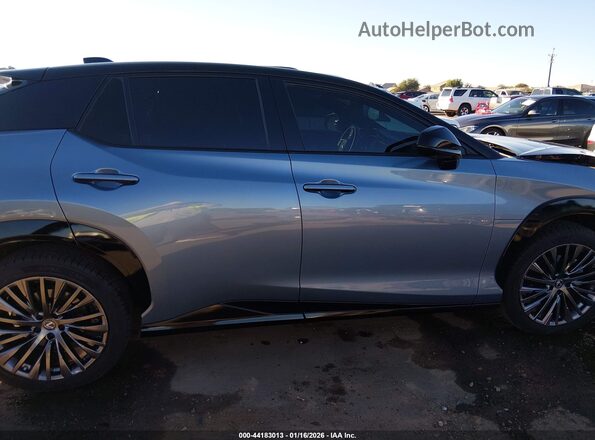JTJAAAAB3PA006206 2023 LEXUS RZ 450E Blue Widok wnętrza z tyłu