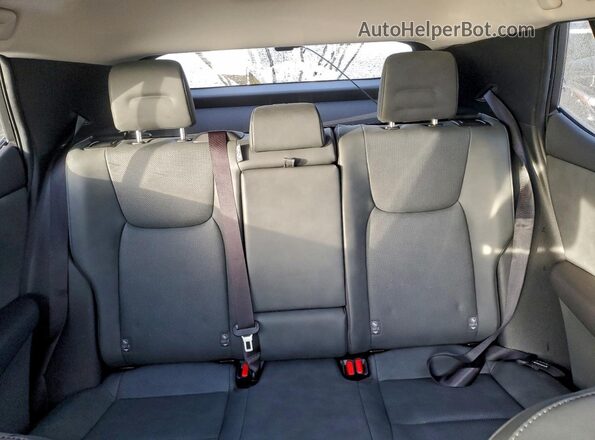 JTJAAAAB6PA017992 2023 LEXUS RZ Silver უკანა სავარძლების ხედი