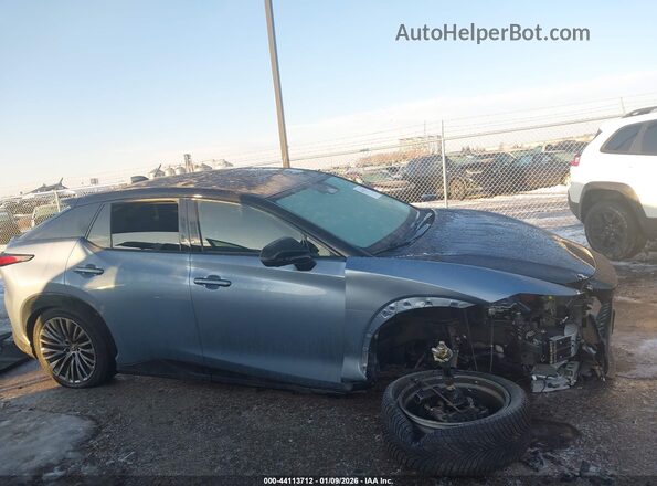JTJAAAAB7PA011313 2023 LEXUS RZ 450E Синий Вид задней части салона