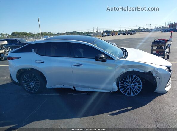 JTJAAAAB7RA023819 2024 LEXUS RZ 450E Белый Панорамный вид салона 360°