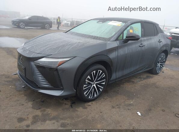 JTJAAAAB8PA010977 2023 LEXUS RZ 450E Серый Передняя левая четверть