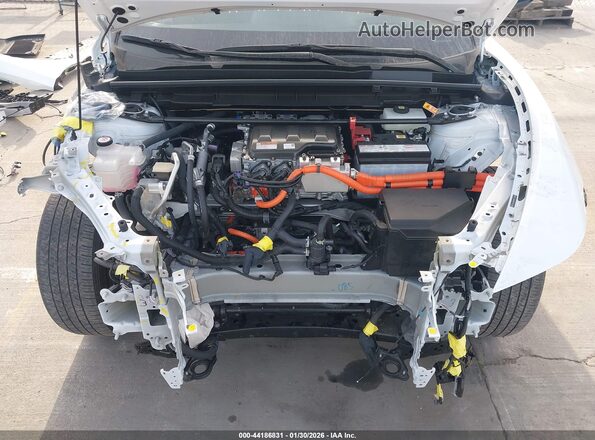 JTJAAAAB8PA016486 2023 LEXUS RZ 450E White Հետևի տեսք
