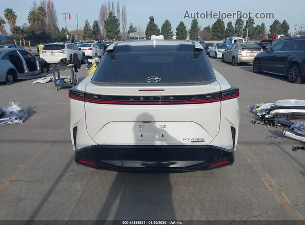 JTJAAAAB8PA016486 2023 LEXUS RZ 450E White 