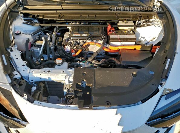 JTJAAAAB8RA024140 2024 LEXUS RZ White Widok naklejki z numerem VIN