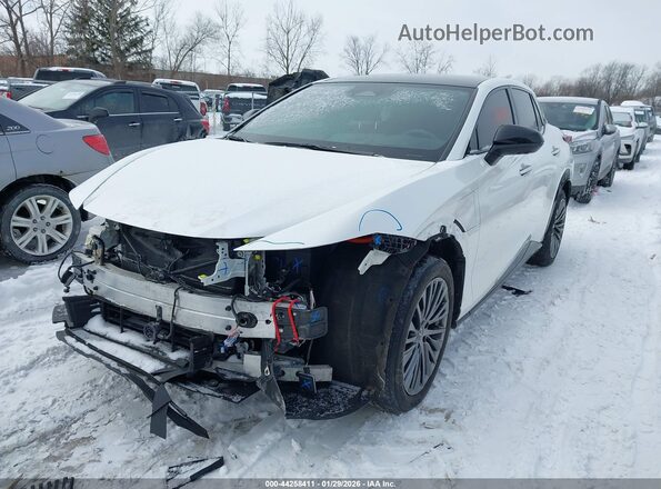 JTJAAAAB9PA011930 2023 LEXUS RZ 450E White Przód lewy