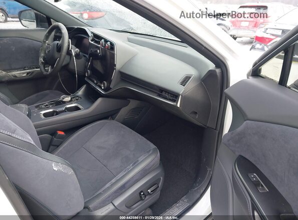 JTJAAAAB9PA011930 2023 LEXUS RZ 450E White Widok wnętrza z przodu