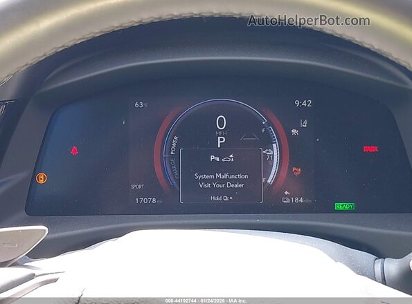 JTJABABB8RA000402 2024 LEXUS RZ 300E Gray Հետևի նստատեղերի տեսք